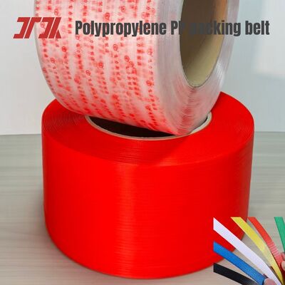 12mm High Tensile Strength PP Strapping Band với khả năng chống thời tiết và thiết kế nhẹ cho bao bì công nghiệp