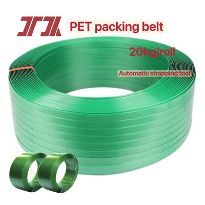 9-25mm dây đai đóng gói PET dây đai nhựa thép PET dây đai đóng gói với 100% vật liệu chai nghiền