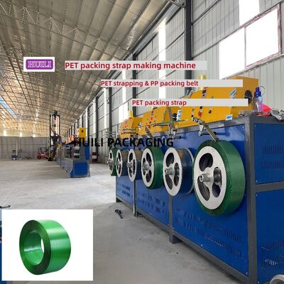 Máy đeo dây đai PET 9-25mm Máy đeo dây đai PET cao với 100% hạt chai PET
