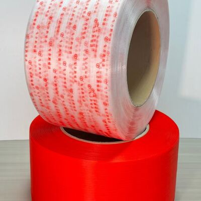 Dây đai đóng gói bằng nhựa PP tùy chỉnh công nghiệp Dây đai PP có dung sai nhỏ ± 0,3mm Lực kéo cao 50-200kg và màu sắc có thể tùy chỉnh
