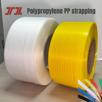 5-19mm Plastic PP Strap Packing Band With Clear Embossing Customized Length