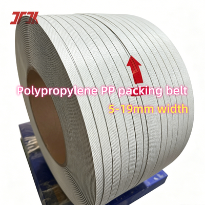 5-19mm Plastic PP Strap Packing Band With Clear Embossing Customized Length