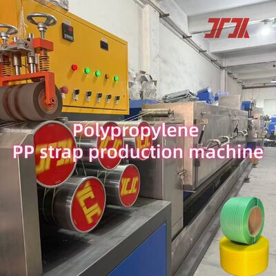 Thiết bị sản xuất dây đai đóng gói PP 5mm hiệu suất cao Máy sản xuất dây đai PP điều khiển tự động