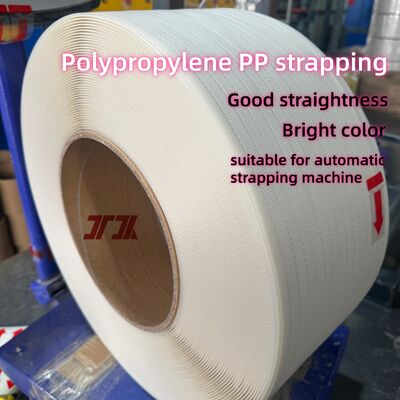 Nguyên liệu thô mới Làm dây đai đóng gói PP 5-19mm với độ thẳng tốt