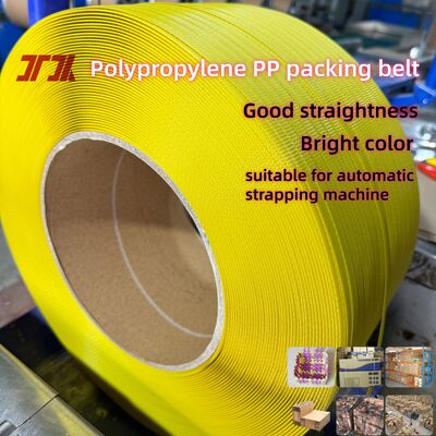 Nguyên liệu thô mới Làm dây đai đóng gói PP 5-19mm với độ thẳng tốt