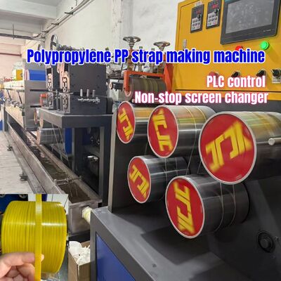 Máy sản xuất dây đai PP 5mm sản xuất dây đai PP với 100% polypropylene