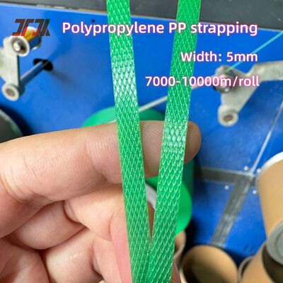 Dây đai đóng gói PP cường độ cao 5-19mm với chiều dài 7000m / cuộn