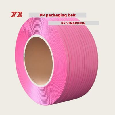 Vành đai đóng gói PET PP tốc độ cao sợi dây đai PP màu trắng 12mm phù hợp với gói trái cây độ bền cao