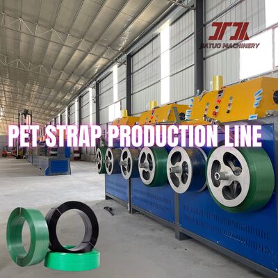 150m/min tốc độ dây đai sản xuất dây đai gói thú cưng với máy cuộn tự động
