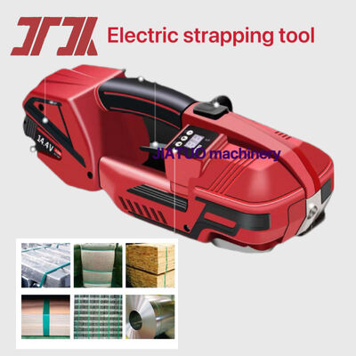 Máy đóng đai điện cầm tay Máy đóng đai tốc độ cao với pin Lithium-Ion tiên tiến
