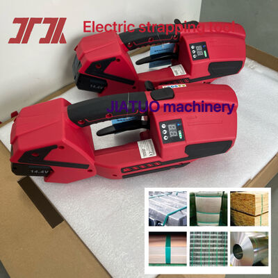 Máy đóng đai điện cầm tay Máy đóng đai tốc độ cao với pin Lithium-Ion tiên tiến