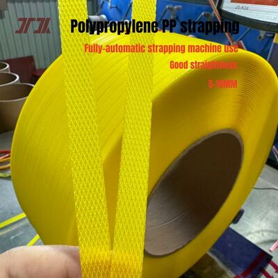 Dây đai đóng gói PP Polypropylen 5-19mm với bề mặt dập nổi và in logo tùy chỉnh