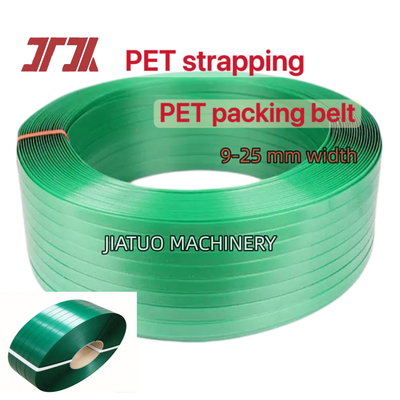 Dải dây đai PET tự động 16mm PET Bao bì Dây đai PET cho Máy đai khí nén