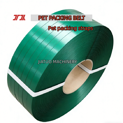 Vành đai đóng gói PET màu xanh lá cây 16mm cho máy dây đai khí nén