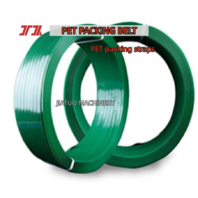 Vành đai đóng gói PET màu xanh lá cây 16mm cho máy dây đai khí nén