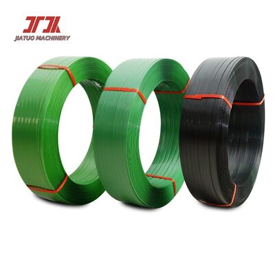 Máy sản xuất dây đai PET tự động với công suất 220-250kg/H, chiều rộng dây đai 9-32mm, sử dụng vật liệu tái chế 100% từ chai PET