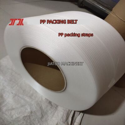 Vành đai đóng gói PP trong suốt 15mm dây đai dây đai PP tốc độ cao cho máy dây đai tự động
