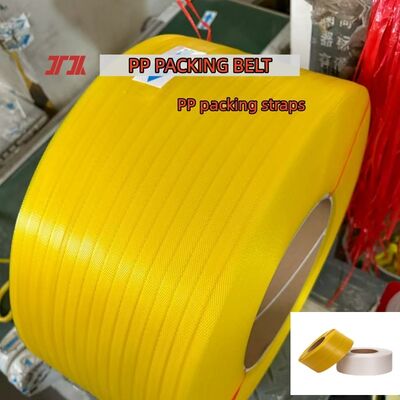 Dây đai PP trong suốt 12mm Dây đai PP tốc độ cao cho máy đóng đai tự động