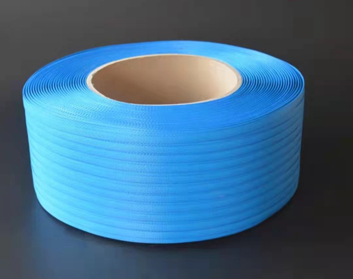 Dây đai đóng gói bằng nhựa polyethylene màu xanh lá cây xanh trắng 1500n 2500n