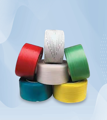 Đai đai đóng đai Pallet dập nổi màu xanh lá cây Đai nhựa PET để đóng gói