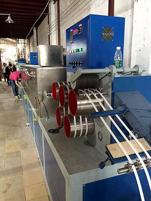 PLC điều khiển máy làm cuộn dây PP với bộ thay đổi màn hình không ngừng