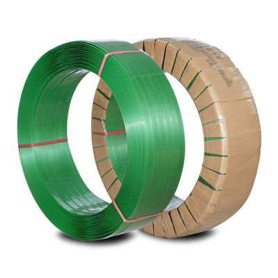 Màu xanh Đen nổi PET nhựa đeo dây đai 200mm 406mm Dia giấy lõi
