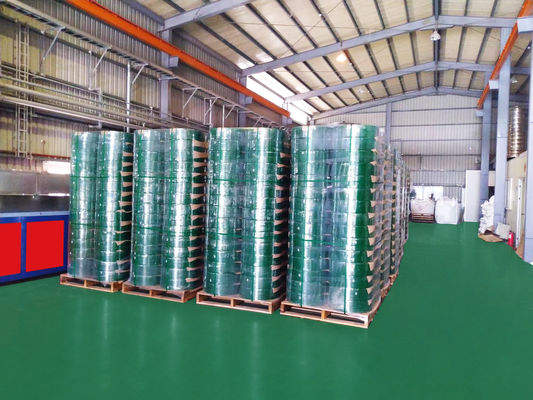 Dây chuyền đùn nhựa PET 200kg / H Polyester Động cơ GUGAO cho ngành công nghiệp lò gạch