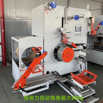 Băng tải hoàn toàn tự động Máy cuộn dây đai PET 0,4KW với hệ thống điều khiển PLC