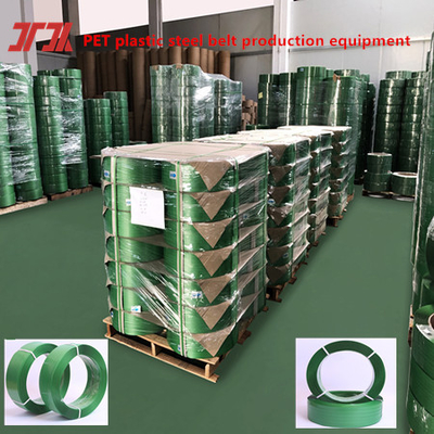 Máy chế tạo dây đai PET tùy chỉnh với đường kính lõi giấy 406 * 150mm, Số lượng ép: 3 gốc