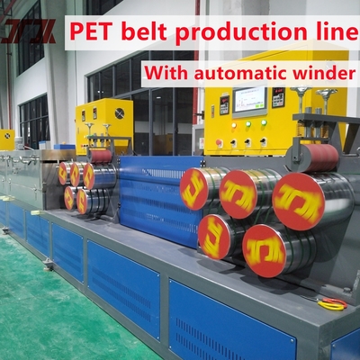 Máy chế tạo dây đai PET hiệu quả Để chế tạo dây đai PET từ 100% lá chai