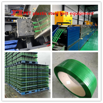 Hệ thống điều khiển PLC của Fotek Đài Loan Máy làm PET STRAP cho 100% vỏ chai tái chế