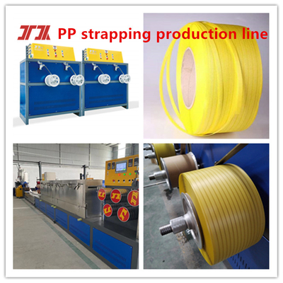 Cung cấp máy móc nhựa dây chuyền sản xuất dây đai PP Máy cuộn tự động SKD-11 bánh xe đúc