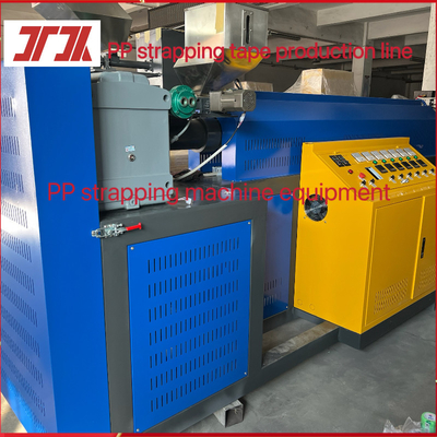 Máy đóng gói nhựa PP dây chuyền sản xuất dây đai PP cho 5-19mm chiều rộng