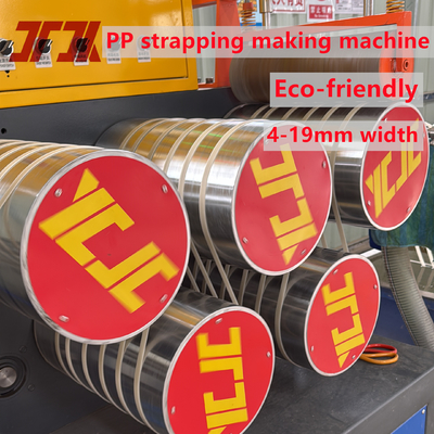 Thiết bị dây đai PP tùy chỉnh 5-19mm dây đai sản xuất PP cho máy bọc tự động