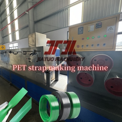 Đầu ra 6 dây đai Dây chuyền ép đùn dây đeo PET Máy đóng đai nhựa với động cơ Simens