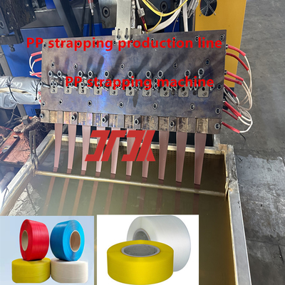 Máy đóng gói Thiết bị dây đai PP hai vít dây đai sản xuất PP với 150-300 m/min