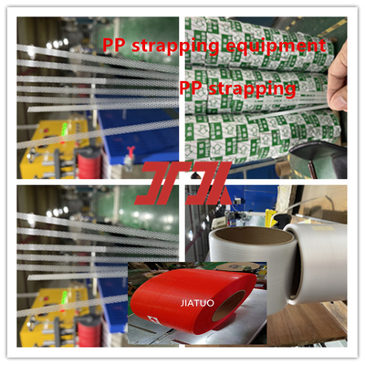 Thiết bị đóng đai PP chất lượng cao 5-15mm Dây chuyền sản xuất đóng đai PP Tăng công suất hơn 40-50%