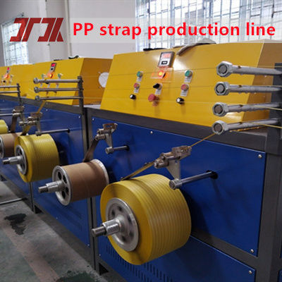 100% vật liệu tái chế và polypropylene PP dây đai làm máy với động cơ GUOMAO