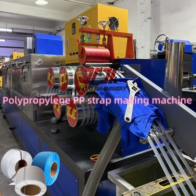 Máy làm dây đai PP tự động chất lượng cao với 4 lưới thay lưới không dừng