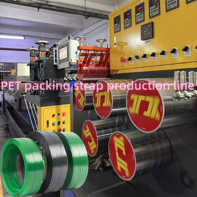 Máy chế tạo dây đai PET tự động với bộ lọc rộng 4,5m2 và thùng khử ẩm 5000L