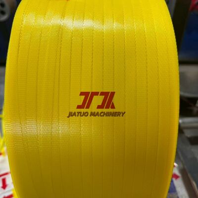 60-350Kgf PP đai đóng gói Polypropylene Strapping Roll cho đóng gói bằng tay và máy