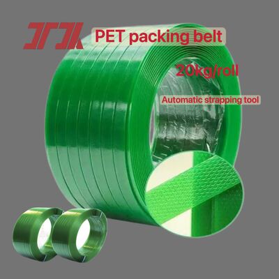 Dây đai đóng gói PET tốc độ cao, dây đai nhựa PET với 100% mảnh chai PET
