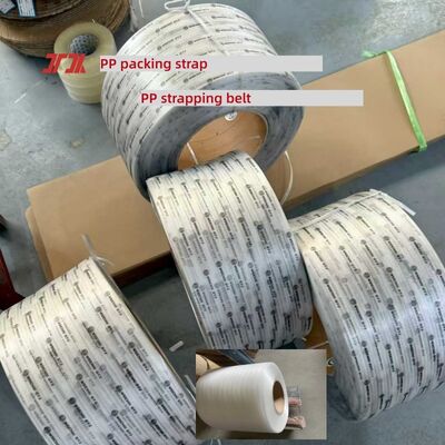 Vòng đeo PP 5 ′′ 12 mm Sandwich Style PP Strapping cho máy đeo dây tốc độ cao