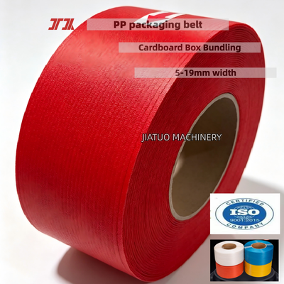 Dây đai đóng gói PP tốc độ cao Dây đai PP trắng thích hợp để bó trái cây độ bền kéo cao