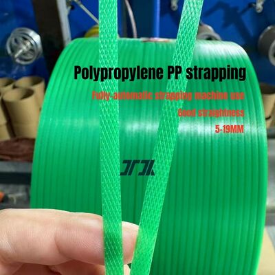 5-19mm chiều rộng PP Strapping với 50-200KG sức kéo và màu sắc tùy chỉnh cho đóng gói hàng nhẹ