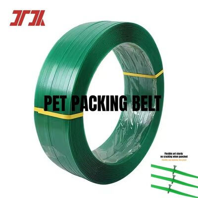 Dây đai đóng gói PET bản rộng 9-32mm chống chịu thời tiết, độ bền kéo cao dành cho hàng hóa nặng