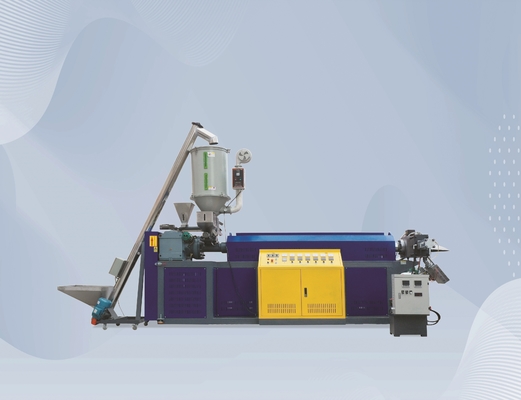 Máy làm dây đeo PP trục vít đơn Dây chuyền đùn đai Polypropylene 100KW
