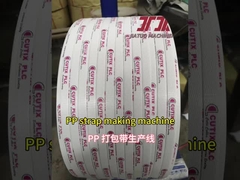 Đường dây sản xuất dây đai PP 5-19 mm Máy làm dây đai PP Extruder 200kg/h Capacity Max