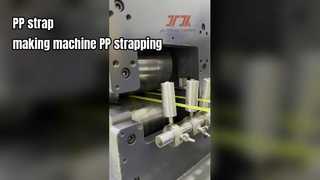 Máy làm dây đai PP JIATUO Dây chuyền sản xuất nhựa PP có máy cuốn tự động